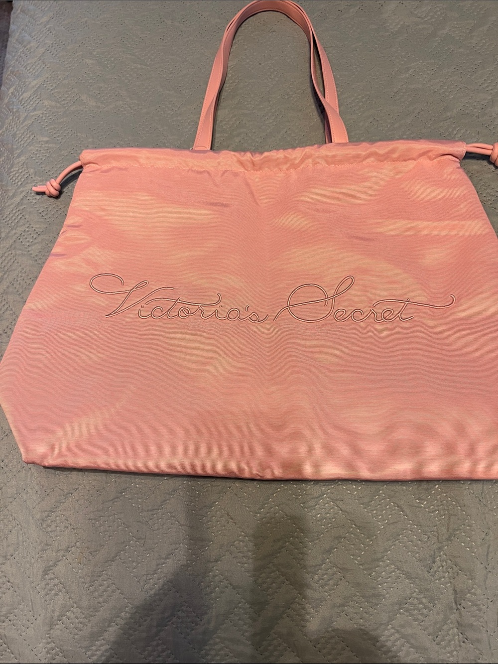 Victoria's Secret Pink Drawstring Tote
